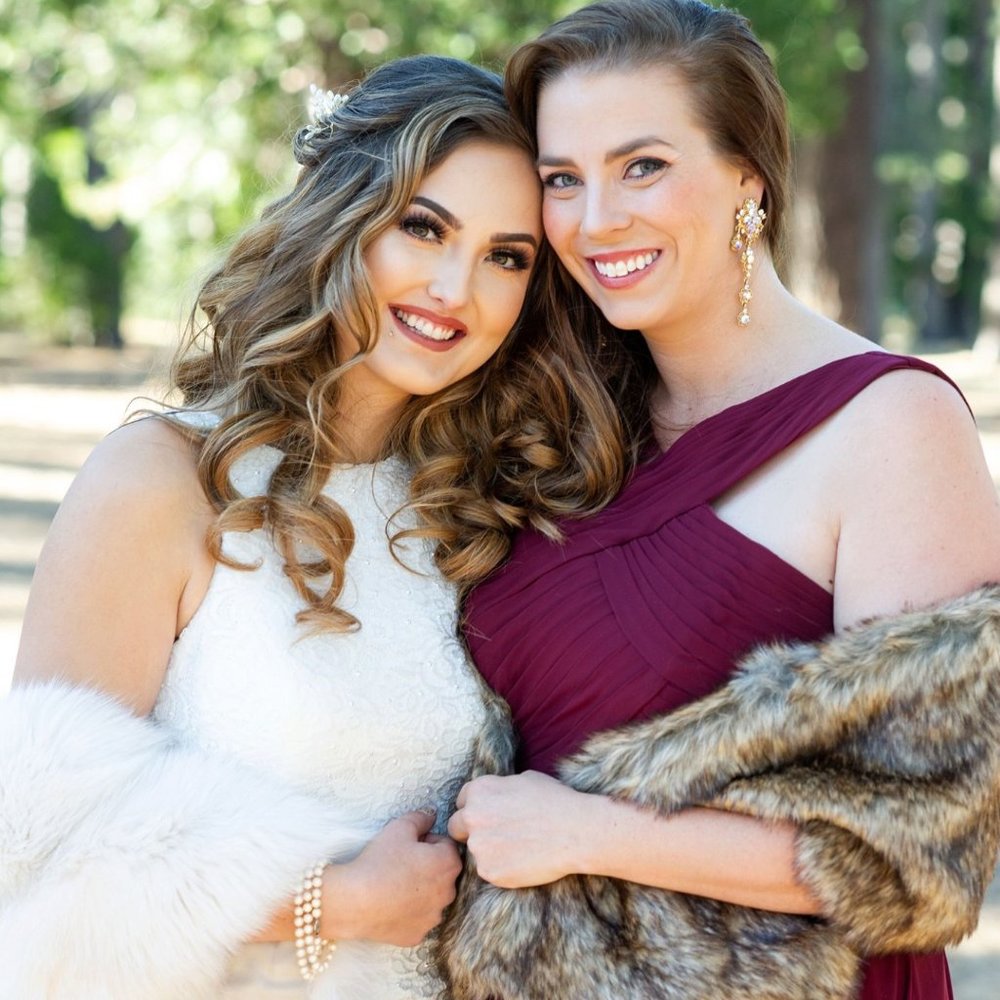 Wine colored Bridesmaid Dress